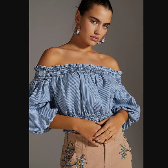 Anthropologie Porridge Ruby Off-The-Shoulder Pullover - New - XL - Picture 3 of 6